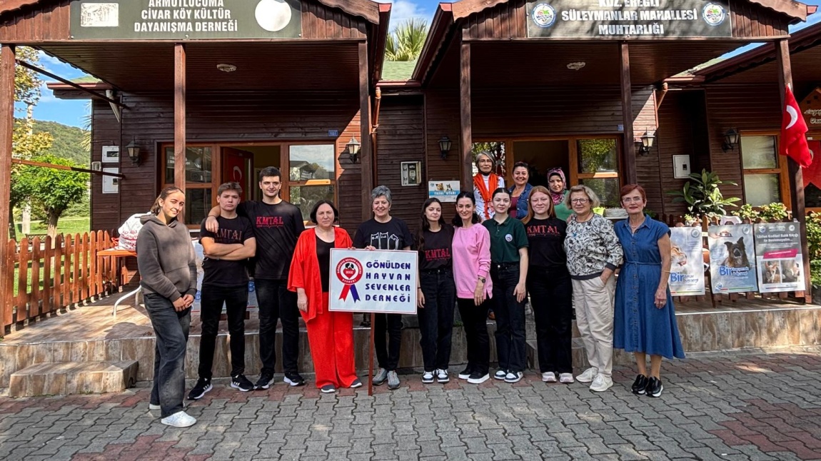 KDZ. EREĞLİ GÖNÜLDEN HAYVANSEVERLER DERNEĞİNİN KERMESİNE KATILDIK.